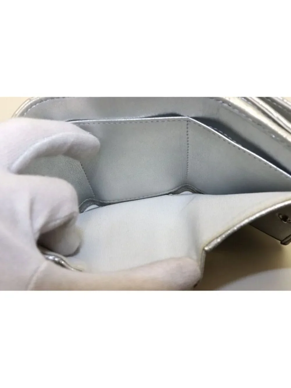 Chanel 31 Quilted Leather Trifold Wallet - Picture 7 of 10